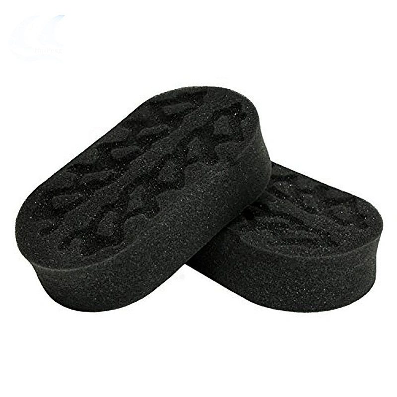 Special Shape Tire Waxing Cleaning Pad Handle Black Foam pad Tire Dressing Applicator Sponge