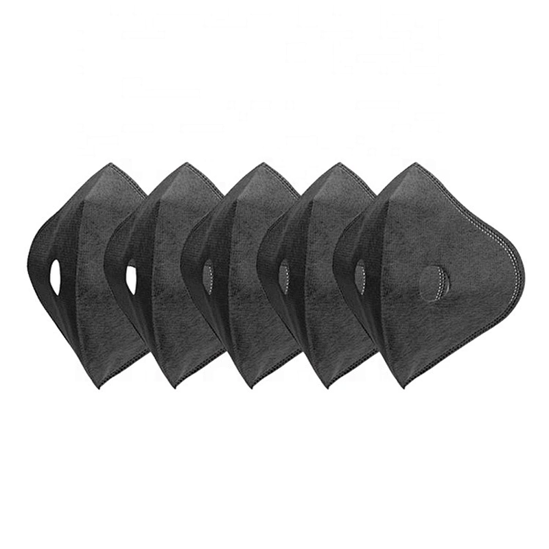 SPONDUCT 5 Layer Replacements Parts Activated Carbon Filters Mesh Neoprene Cycling Facemask Bicycle Filter