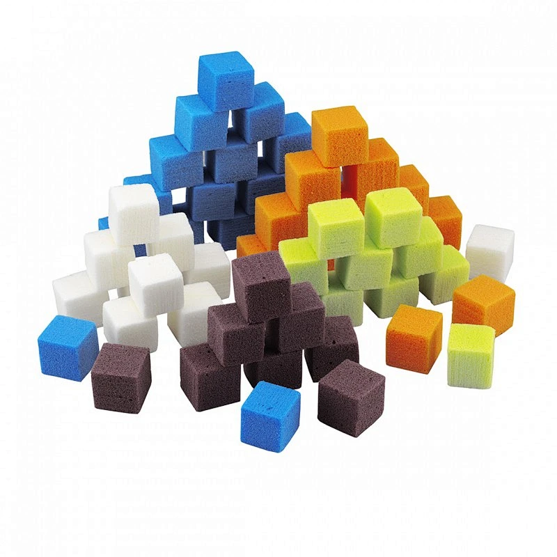 Foam color cubes pit block sponge cube
