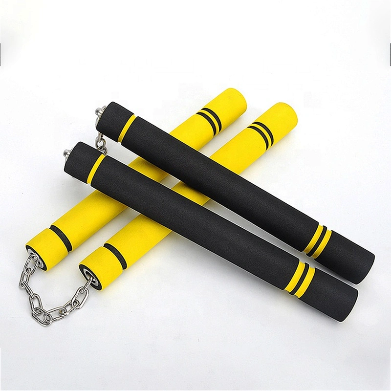 China Suppliers Adult Kids Beginner Safety EVA Foam Martial Arts Weapon Fashionable Sports Kungfu Nunchakus Manufacturer