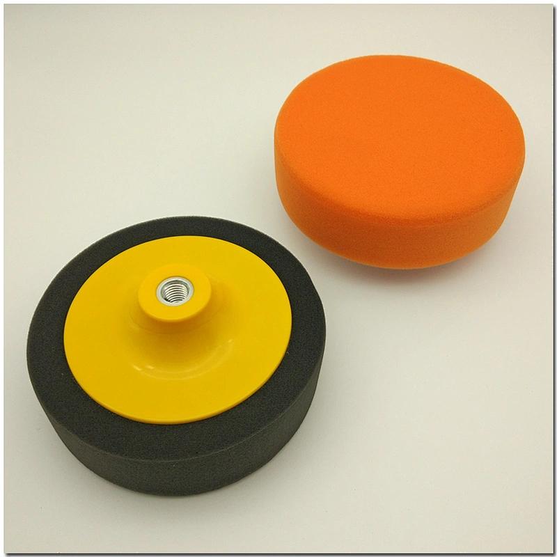 Car care Sponge polishing pad white Foam Wax Applicators Pads auto foam buffing pad for polish