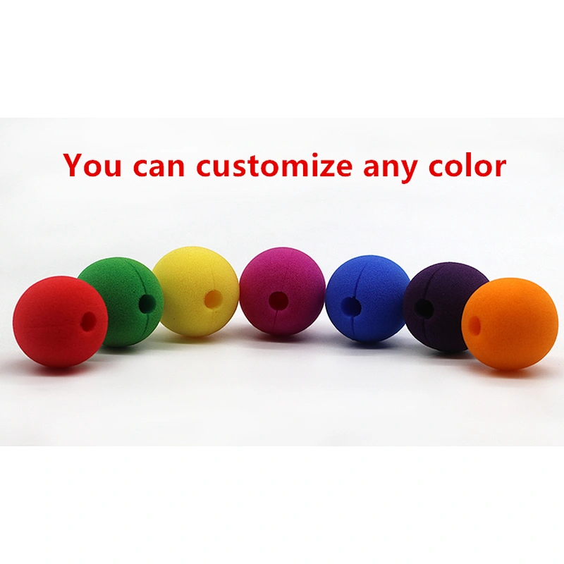 Red Clown Nose clown prop Joker Sponge Nose