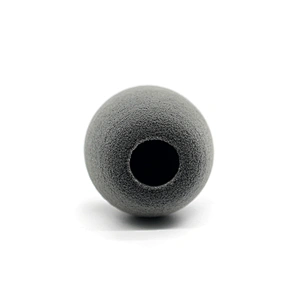 Gray Foam Handheld Mic Covers print logo mic foam cover custom sponge microphone foam windscreen for microphone