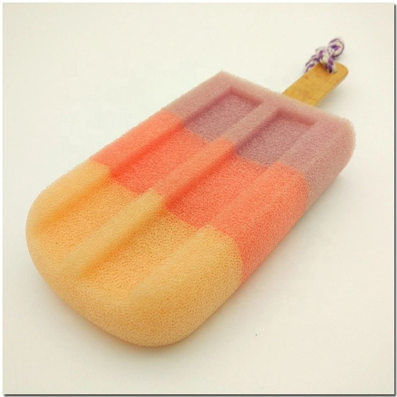 China Supplier Colorful Ice-lolly Shape  Foam Sponge Glass Tumbler Bottle Cup Brush