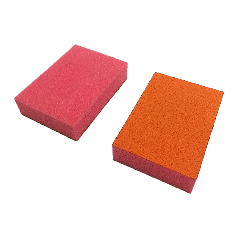Dual-sided color diamond magic rub nano sponge cleaning sponge cleaning sponge in addition to rust decontamination