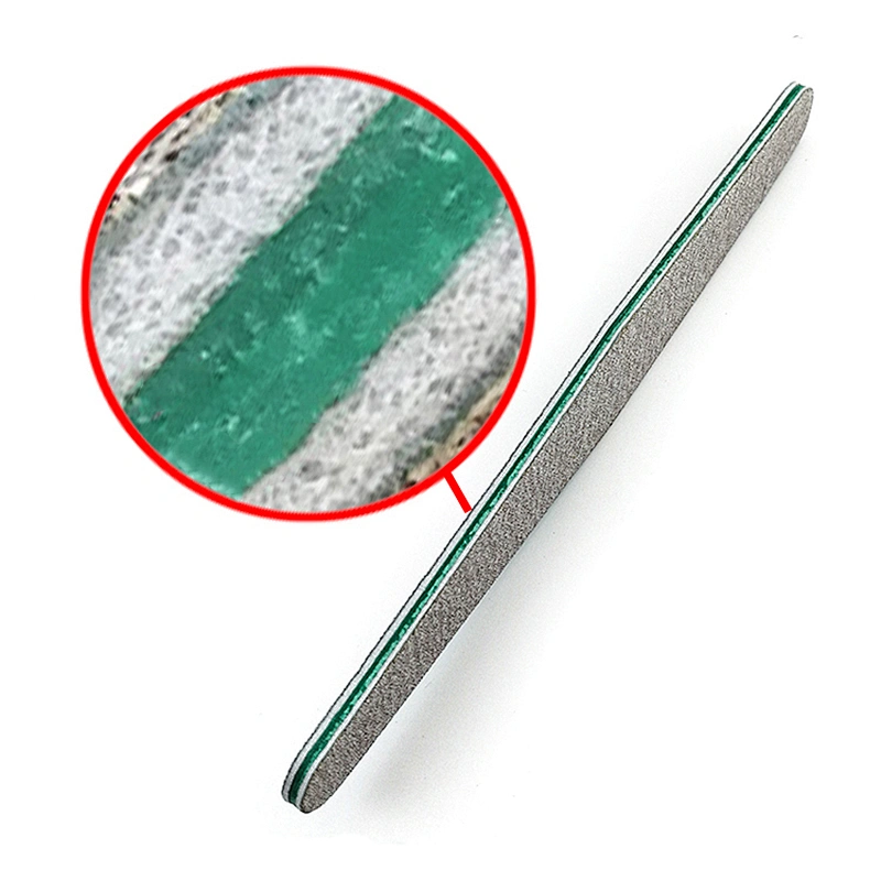 Durable custom logo printed Manicure Pedicure Plastic Material Nail Buffer Korea Nail File