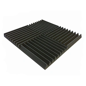 Factory Directly Sell  wholesale fire retardant music recording studio foam polyester soundproof acoustic foam panel