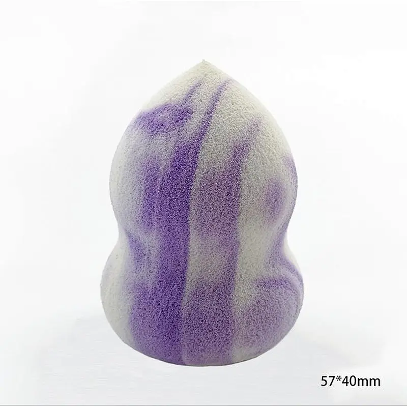Marble big makeup sponge vegan natural microfiber beauty sponge blender puff large beauty sponge