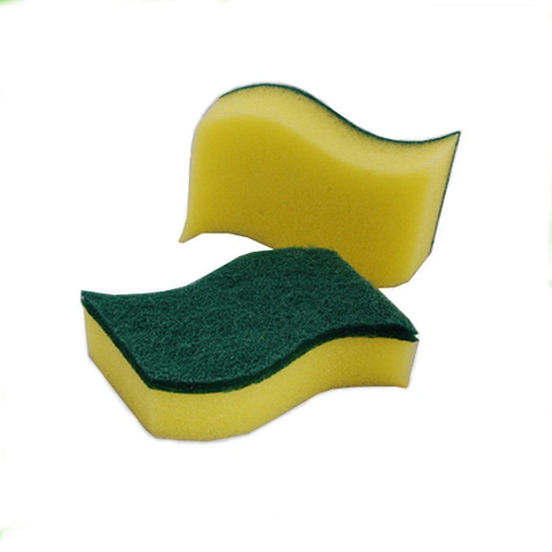 2019 hot sale high quality heavy duty usage kitchen scouring pads cleaning sponges