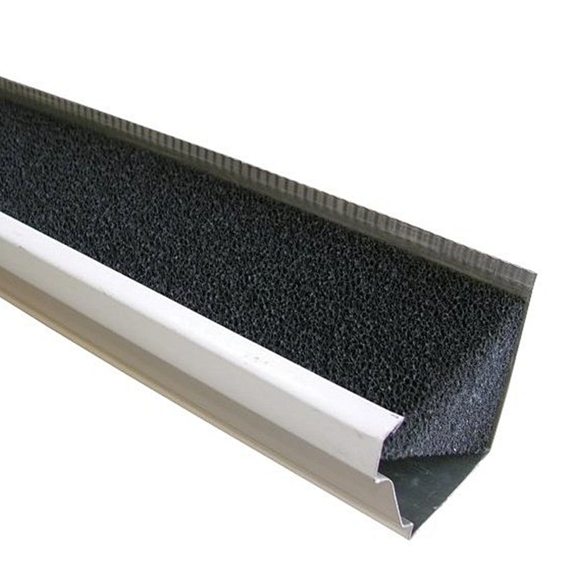 fireproof grassless gutter guard foam gutter foam