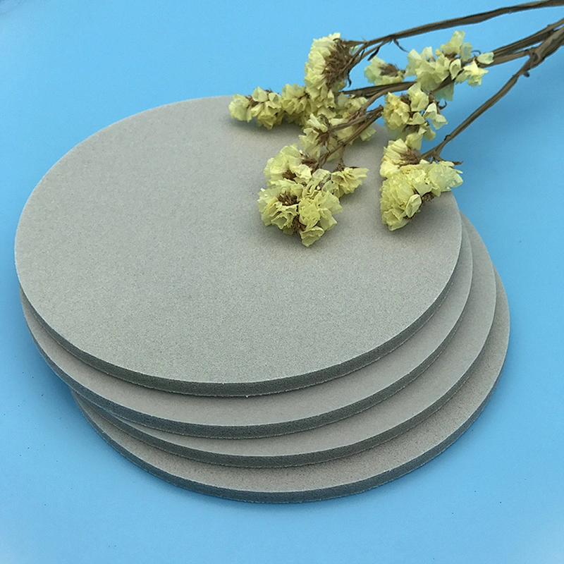 Round Abrasive Sponge White Softback Sanding Sponge