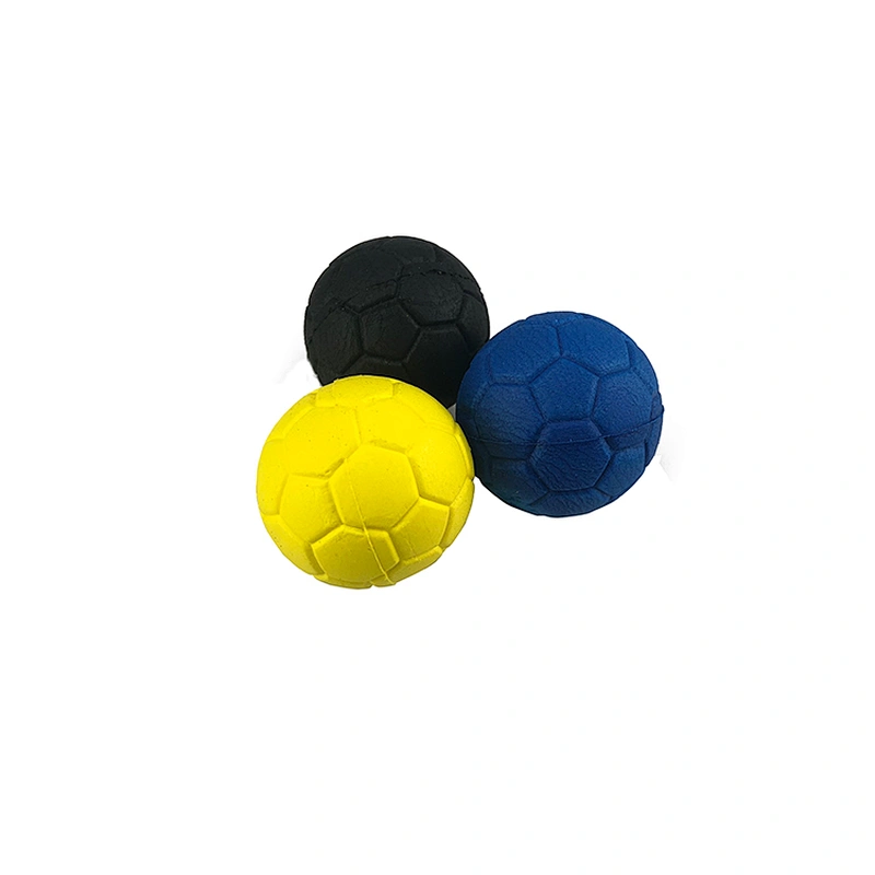 Colorful kids soft sponge foam toy EVA balls custom mini foam football printed logo cheap foam footballs