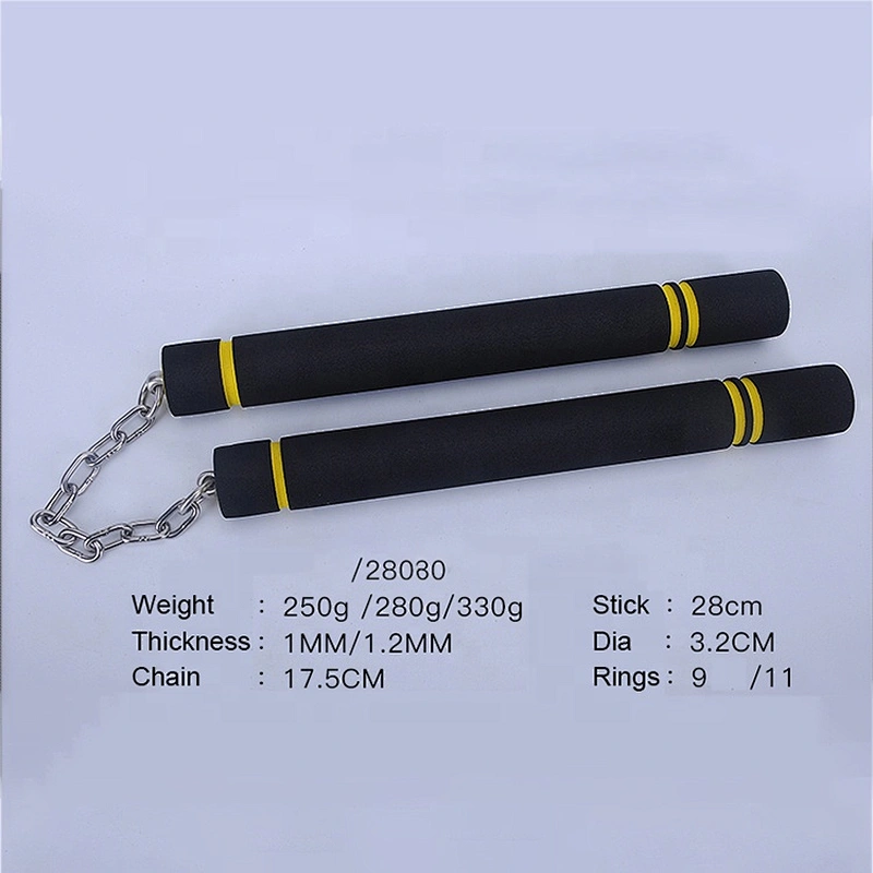 China Suppliers Adult Kids Beginner Safety EVA Foam Martial Arts Weapon Fashionable Sports Kungfu Nunchakus Manufacturer