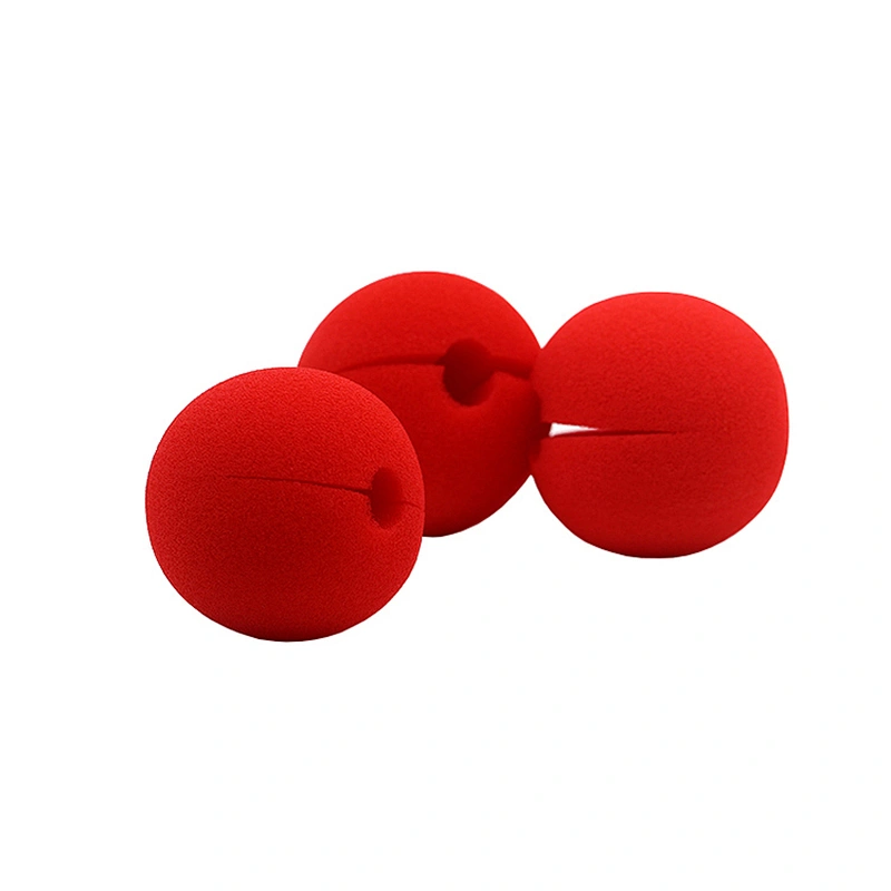 China Suppliers Party Favor Products Sponge Foam Red Clown Nose for Halloween Christmas and Birthday Parties and Events