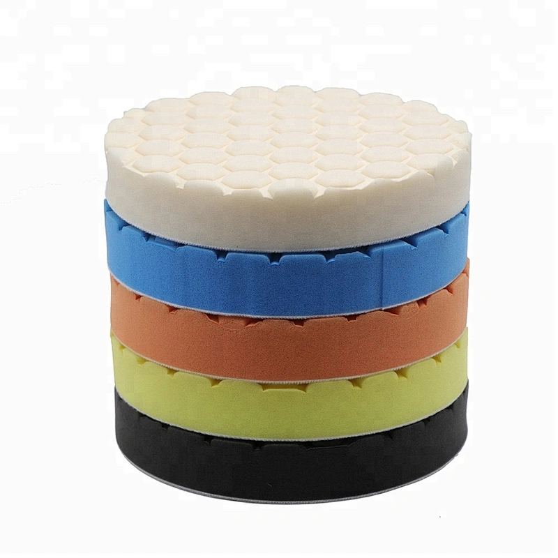 car care foam buffing pad polyurethane 6 inch Auto Car Polishing Applicator Pads Polish Wheel
