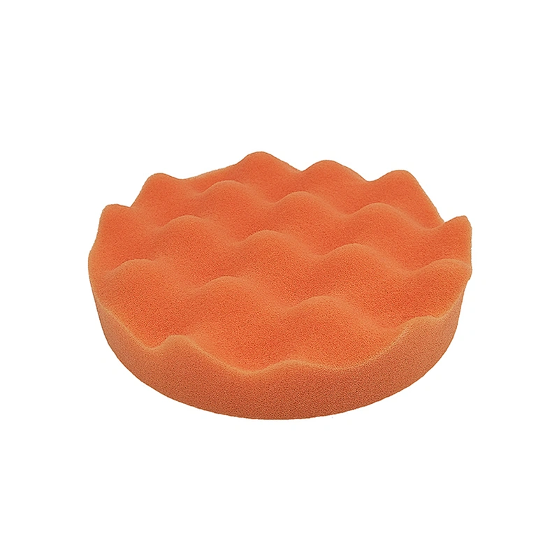 Black Waffle Buffing Side Pads car care foam buffing pad polyurethane car polishing pad auto foam buffing pad for polish