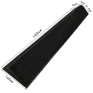 Anti eave dust filtering foam gutter guard