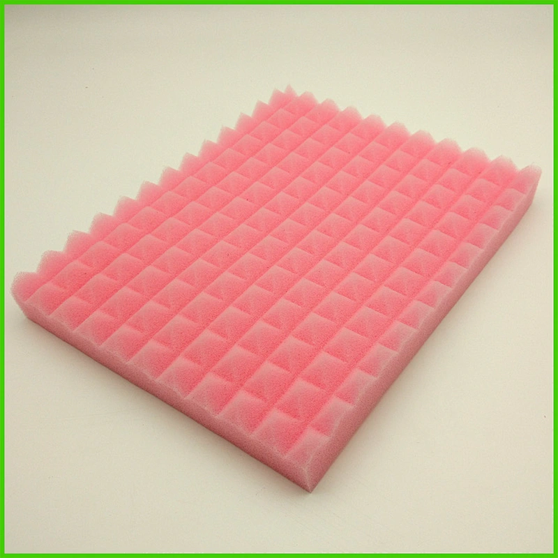 Protective Packing Material Pink Antistatic Foam Sponge Sheet Egg packing sponge