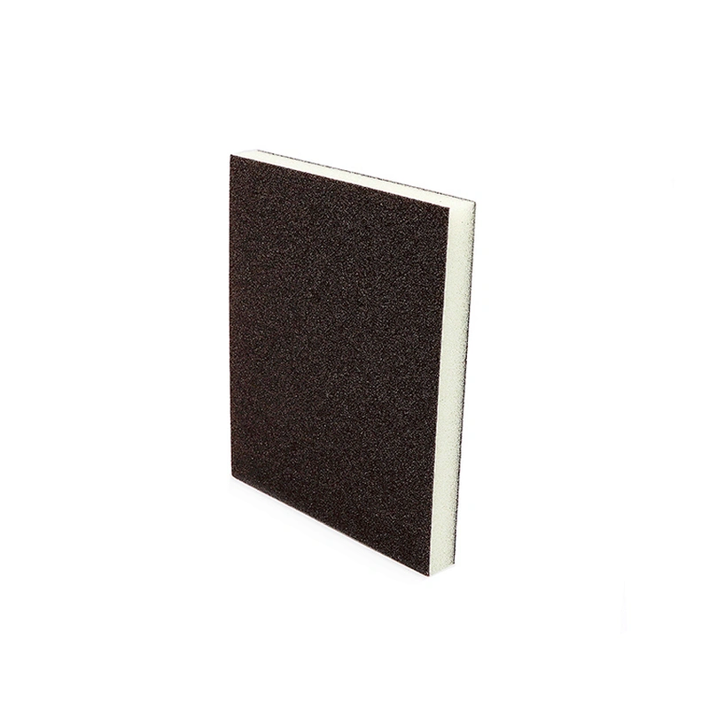 Abrasive Wet & Dry Sanding Blocks Sponge Sandpaper Double Sided Polishing Pads