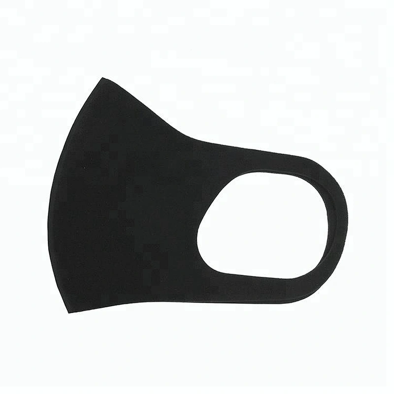 Custom korean fashion dust face mask black sponge pita mask Anti Dust Fog anti air pollution mouth and nose mask