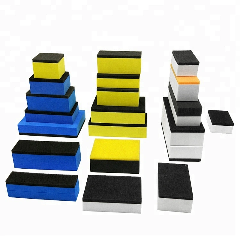 Auto Care Foam Sponge Car Body Nano Ceramic Paint Glass Coating Applicator