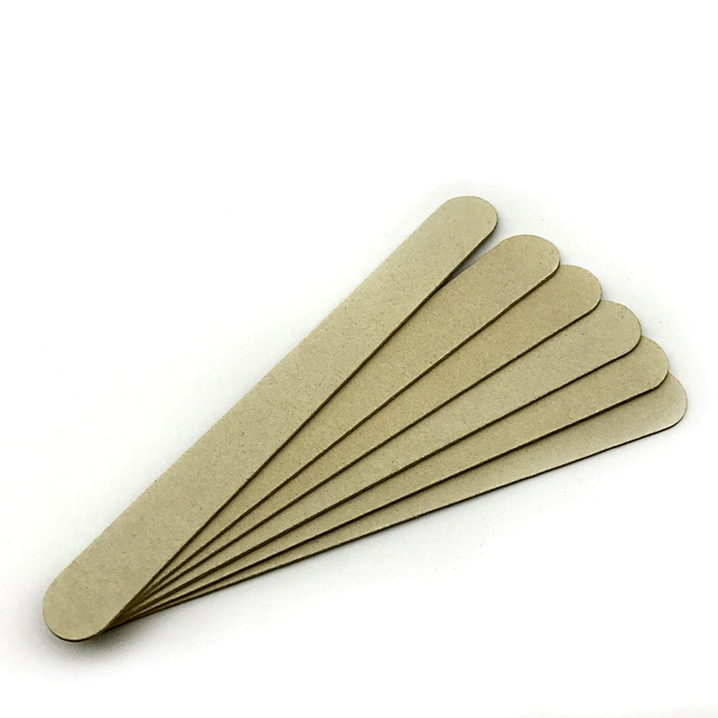 Disposable  thin Wooden Nail File Manicure Emery Board Nail File