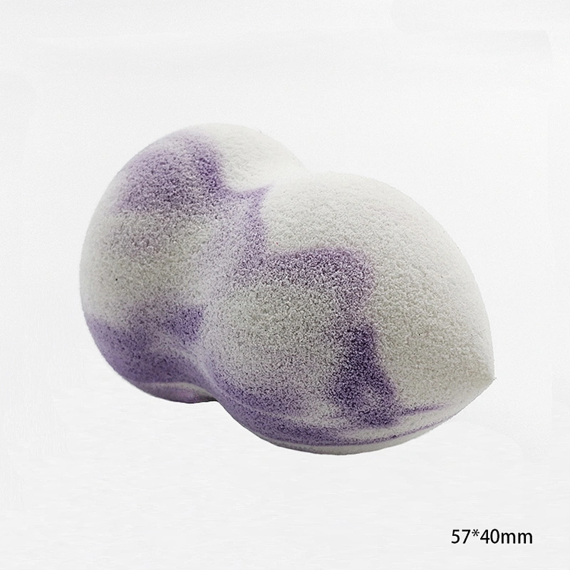 Marble big makeup sponge vegan natural microfiber beauty sponge blender puff large beauty sponge