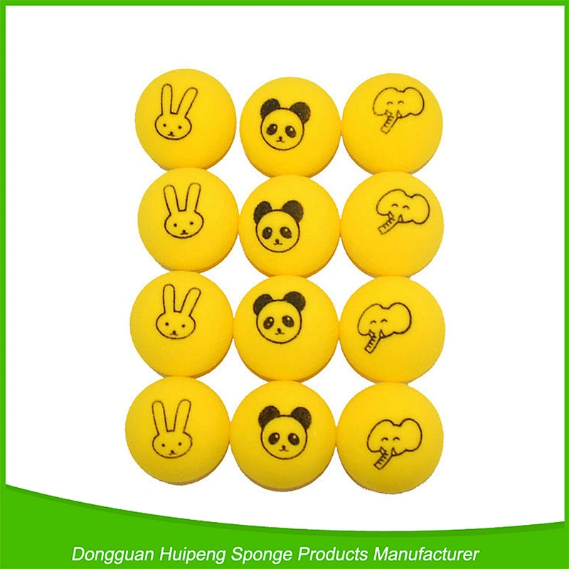 High Quality concrete pump pipe cleaning sponge balls rubber sponge ball for pipe cleaning