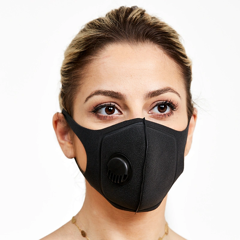 Respirator Safety Sponge Mask Nose Sponge Dust Mask With Valve Polyurethane Washable Face Mask Sponge