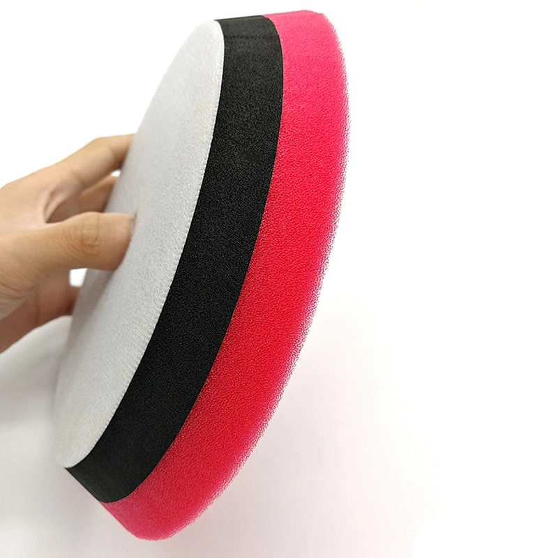 Red and Yellow Waxing Polishing Applicator Pads 3.5/5.5/6.5