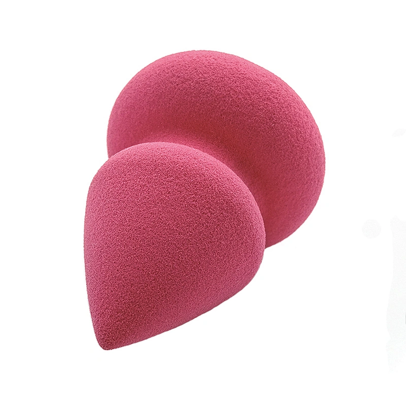 Eco friendly high quality beauty sponge cosmetic custom logo memory foam microfiber beauty makeup sponge blender puff