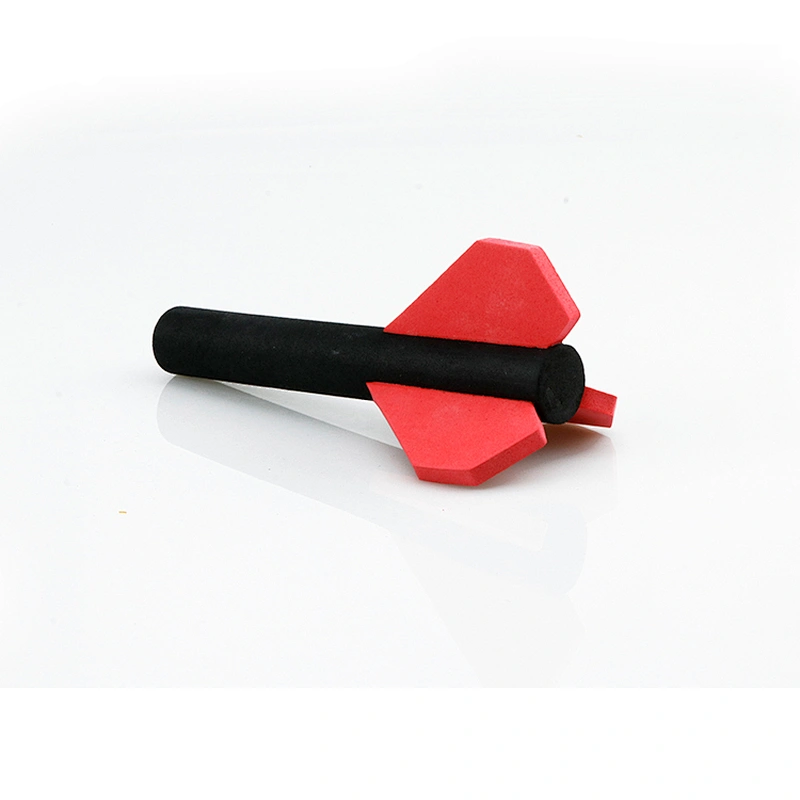 wholesale Funny EVA toy missile rocket toy foam finger rocket plane tail toys for kids