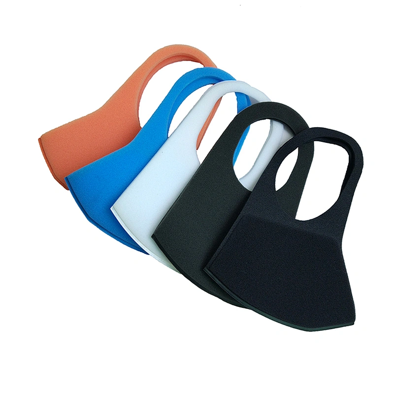 Custom Logo Men And Women Anti-flying Froth Breathing Valve Circulation Anti-Air Pollution Protection Mouth And Nose Sponge