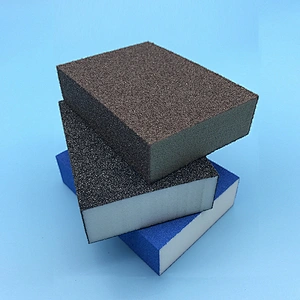 Diamond Abrasive Foam Sanding Sponge Block