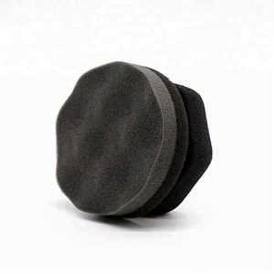 Black Polyester Sponge Hex-Grip Car Care Products Tire Tyre Dressing Applicator Pad