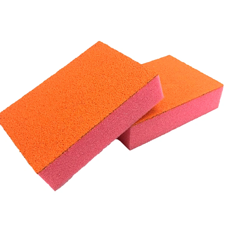 Dual-sided color diamond magic rub nano sponge cleaning sponge cleaning sponge in addition to rust decontamination