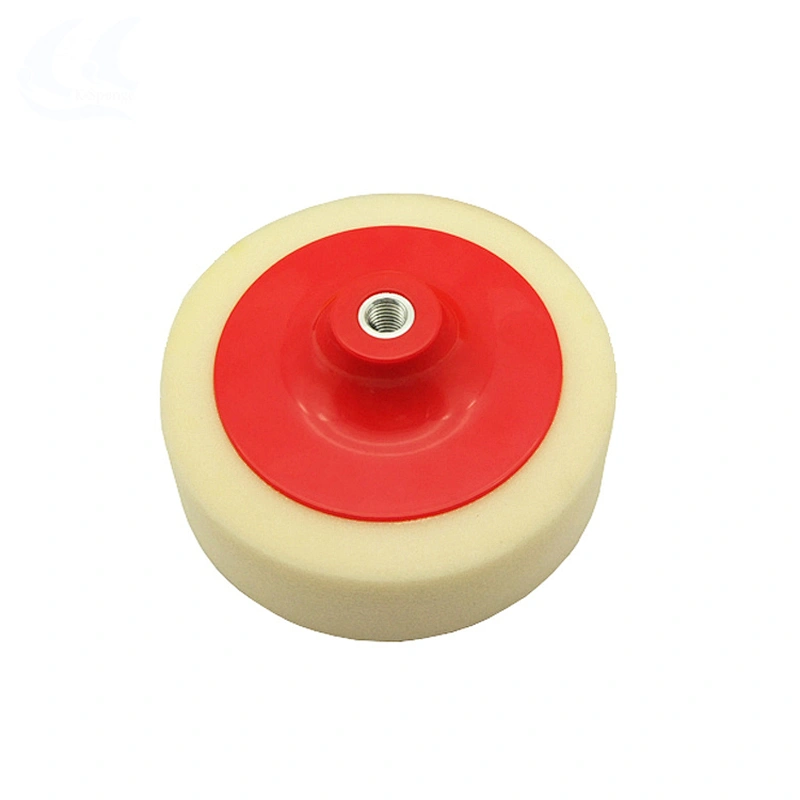 Car care Sponge polishing pad white Foam Wax Applicators Pads auto foam buffing pad for polish