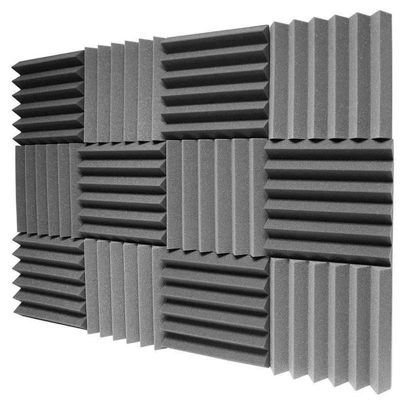 Foam Wedge Tiles sound acoustic panel sound proof foam acoustic insulation panels soundproof acoustic foam