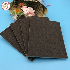 Silicon Carbon Abrasive Sponge Foam Sand For Wood Polishing