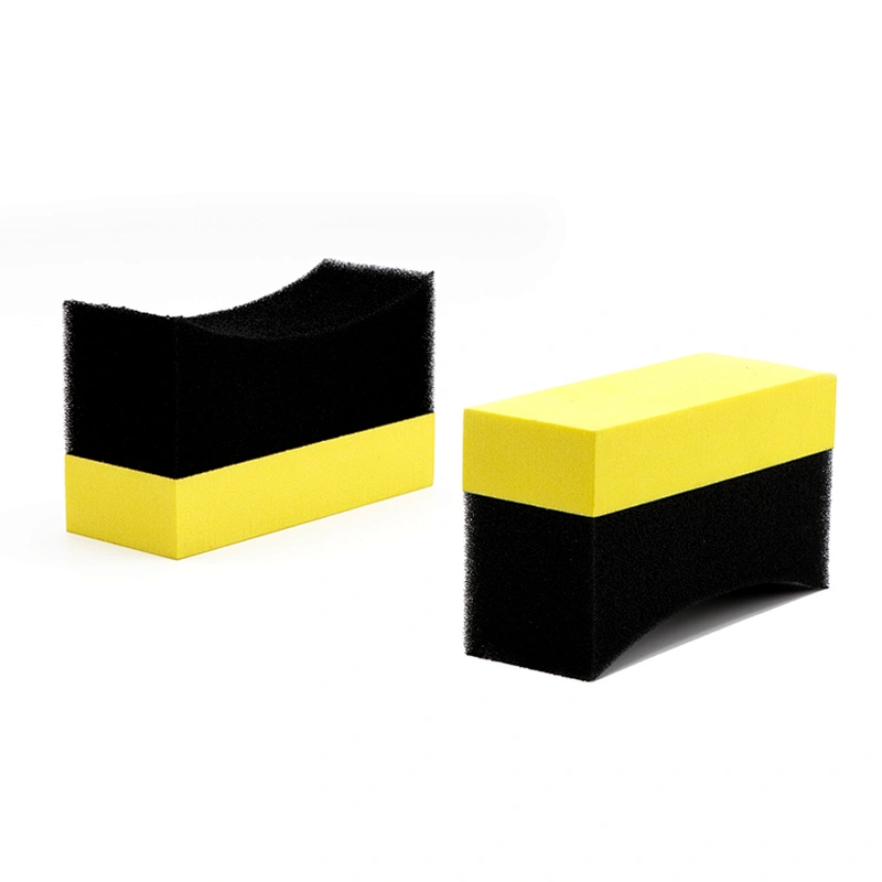 Sponduct Fashion Tire Sponge Hex,Foam Sponge Tire Dressing Applicator,Car Tire Cleaning Foam Pad