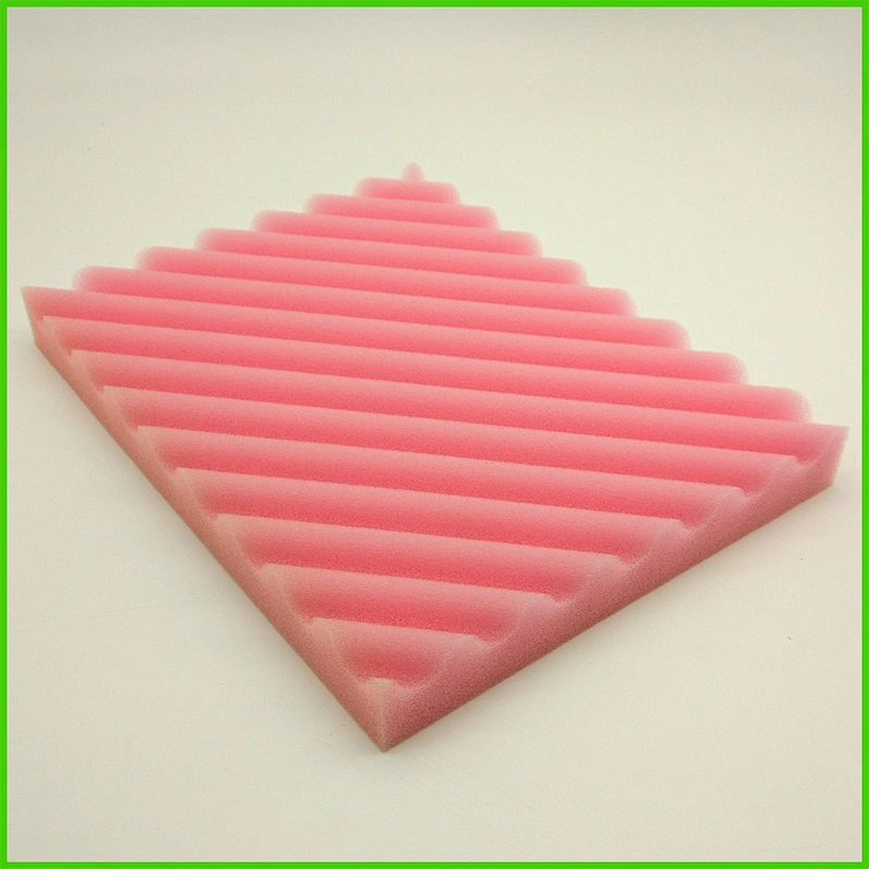 Protective Packing Material Pink Antistatic Foam Sponge Sheet Egg packing sponge