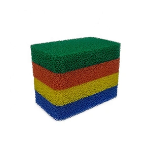 Hot Sell Can Be Customized High Density Antimicrobial Kitchen Cleaning Scrubber Silicone Foam Sponge