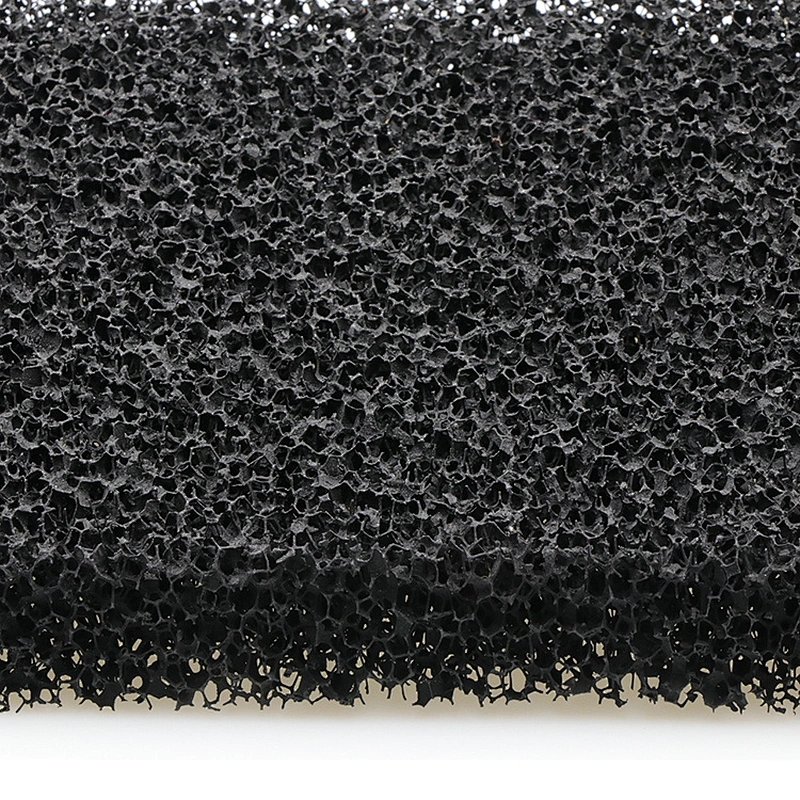 Anti-aging activated carbon sponge filter mesh washable anti moisture  activated carbon air filter foam