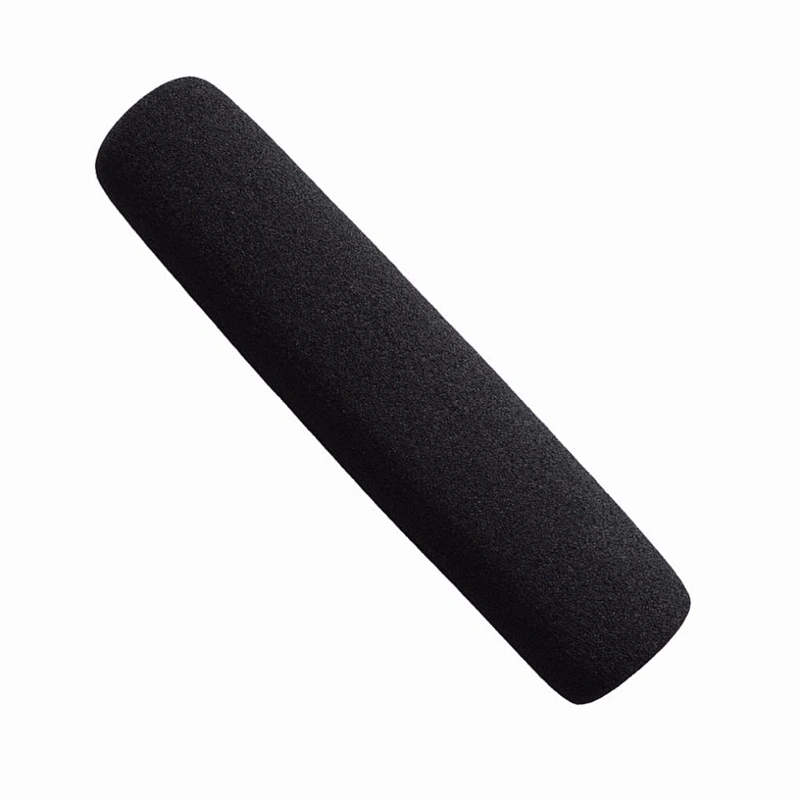 21cm Interview Microphones  Covers High Density Thicken print logo mic foam cover custom sponge microphone foam windscreen