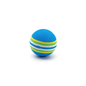 Rainbow EVA Foam Ball Dog Cat Training Playing Chewing Practice Toy Balls for Pet