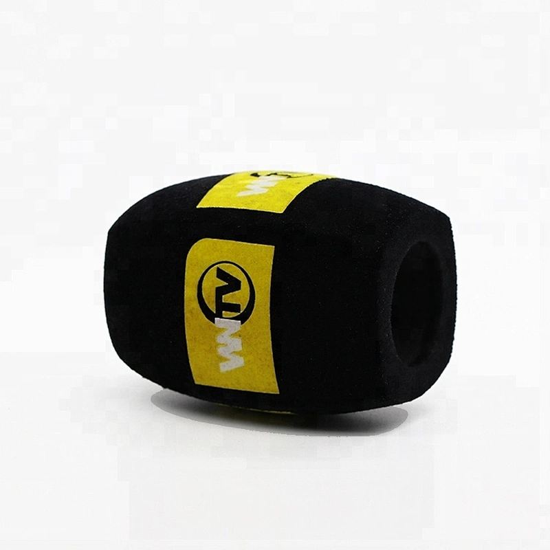Custom Print LogoTV Broadcast Mic Microphones Flocking Sponge Foam Dust Cover