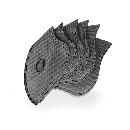 SPONDUCT 5 Layer Replacements Parts Activated Carbon Filters Mesh Neoprene Cycling Facemask Bicycle Filter