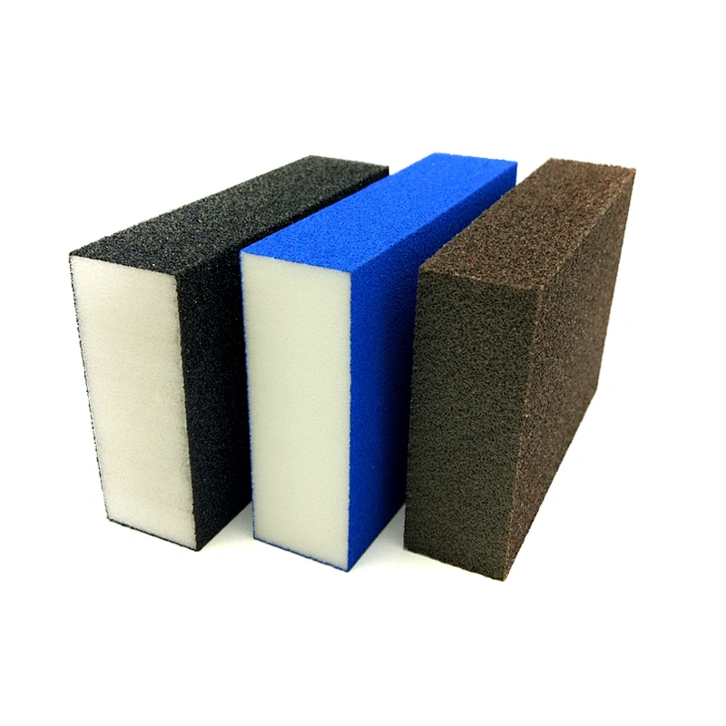 Kitchen Using Magic Cleaning Sponge Waterproof Abrasive Sanding Sponge