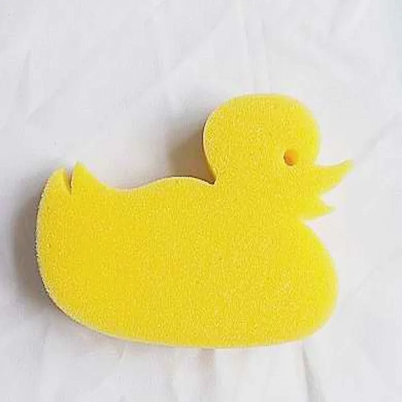 Duck Shape Kids Bath PU Sponge