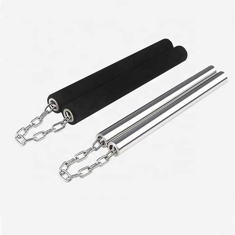 China Adult Kids and Children Toy Stainless Steel Foam Martial Arts Kungfu Nunchakus